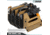 Savior Equipment Pistol Rack, 4-Slot, RAL 8000 Tan, RK-HAND-XFOUR-TN