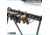 Savior Equipment Pistol Rack Attachment for Shorty Rifle Rack - 8 Slots, Black, Black, 22in x 7in x 3in, RK-SBR9-ACC-8PIS-BK