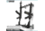 Savior Equipment Rifle Wall Rack, Gray, RK-RIF6-WALL-GS
