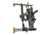 Savior Equipment 6 Slots Rifle Wall Rack, RAL 8000 Tan, 25in W x 3.5in H x 8in D, RK-RIF6-WALL-TN
