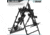 Savior Equipment Shorty Rifle Rack, Black, RK-SBR9-ST-BK