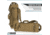 Savior Equipment Urban Takedown Single Rifle Case, Dark FDE, RB-259SG-TD-V1-TN