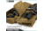 Savior Equipment Urban Warfare Double Rifle Case, 42in, Dark FDE, RB-4212DG-VER2-TN