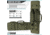 Savior Equipment Urban Warfare Double Rifle Case, 51in, OD Green, RB-5112DG-VER2-OG