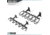 Savior Equipment Rifle Wall Rack System, Black, 25in x 4in x 8in, WRS-ACC-RF6-BK