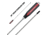 Shooter's Choice Gun Cleaning Stainless Steel Rod, .22 Cal, Black/Red, 36in, SHF-SROD-22S