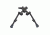 Sierra 7 S7 Bipod Rubber Feet, 7-9in, Black, 380-925
