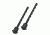 Sierra 7 Rubber Leg Set for 7-9in Bipod, Black S7-703-350