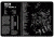 Slip 2000 Gun Cleaning Mat,11x17x1/8in,Ruger Mark II MAT-MARK II