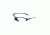 Smith &amp; Wesson Commander Shooting Glasses - Women's, Half Frame, Blue Clear,  110272