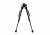 Sniper Compact Precision Bipod w/ Spring Loaded Legs, Black, Adjustable Height 8 - 12.5 in BP08
