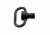 Sniper Heavy Duty Push Button QD Sling Swivel, Metal AQDSL01