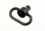 Sniper Heavy Duty Push Button QD Sling Swivel, Metal AQDSL01