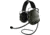 Sordin Supreme T2 CC Leather Memory Foam Headband, Green, 304006-10P