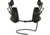 Sordin Supreme T2 CC Right Leather Memory Foam Headband, Green, 305006-10P