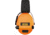 Sordin Supreme PRO-X Headband Headset, Leather Headband, Orange Cups, 500757