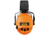 Sordin Supreme PRO-X Slim Headset, Leather Headband, Orange Cups, 520472