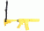 Spec Ops Wolf-Hook Weapon Lanyard, Quick Attach, Black 100050201