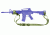 Specter Gear 2 Point Tactical Sling, CAR-15 Collapsible Stk Standard Guards ERB Ambidextrous Coyote