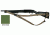 Specter Gear CQB Sling, Mossberg 500 w/ Hogue 12in LOP Stock, Ambidextrous - OD Green 756 OD