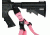 Specter Gear Pink 1 Point Sling Steel Hook Attachment Version, 877