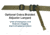 Specter Gear Raider 2 Point Tactical Sling, M-4A1, Magpul Stock, Standard Lanyard, Emergency Release, Black, 1038 BLK-ERB