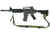 Specter Gear Raptor 2 Point Tactical Sling, Universal Fit w/QD Swivel, Black 931 BLK-ERB