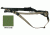Specter Gear SOP Sling, Mossberg 590/590A1 w/ Hogue 12in LOP Stock, Ambidextrous - OD Green 762 OD
