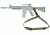 Specter Gear TCS Convertible 1 or 2 Point Tactical Sling, Steel Hook Attachment Version, Coyote, 859 COY-ERB