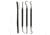 Sport Ridge 4 Piece Cleaning Pick and Brush Set, 03977P