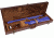 Birchwood Casey LeatherLock Deluxe Take Down Shotgun Case, Tan w/Padded Brackets for Barrel 00037