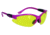 SSP Eyewear Bullchukar Sportsman Hunting Glasses, Hot Pink Frame, European Yellow Anti-Fog Lens 011711950683