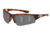 SSP Eyewear Entiat CF Shooting Sunglasses, Demi Two-Tone Frame, Mirrored Lens 011711951581
