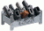 Stack-On 4 Position Pistol Rack, Small, Grey SPAPR-4
