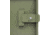 Stack-On Compact Welded-Steel Pistol, Ammo Cabinet, Green, Medium, GCHG-500-DS