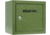 Stack-On Compact Welded-Steel Pistol, Ammo Cabinet, Green, Medium, GCHG-500-DS