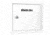 Stack-On Compact Welded-Steel Pistol, Ammo Cabinet, White, Medium, GCW-500-DS