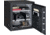 Stack-On Personal Fire and Waterproof Safe 2.0 Cu Ft with Electronic Lock, Black, Large, PFWS-200-B-D-E
