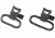 Uncle Mike's Super swivels, Loop Size 1 inch, Swivel - QD SS BL