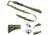 T10 Complete Modular Operator'S System - Alpha Sling Olive Drab, Swinger Stock Olive Drab, Mil-Spec, CMOS-ASL-ODG-SWST-ODG
