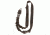 Tac Shield Shock Sling Single Point Sling, Black T6010BK