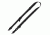 Tac Shield Warrior Sling 2 in 1 Web with Fast Adj.HK with Silencer, Black, T6027BK