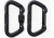 TAG Carabineer - Locking ''D'' Style (Gloss Black) OPL5