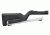 Tactical Solutions Takedown Barrel And Backpacker Stock Combo, Silver / Black TDC-SIL-B-BLK