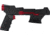 TANDEMKROSS Upriser Chassis For Ruger PC Carbine Straight, Red, TK28N0370RST1