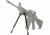 Tdi Arms Bottom Rail Mounted Picatinny/Weaver Tactical Bipod