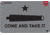 TekMat 17in Printed Gun Cleaning Mat Come and Take It Cannon Mat, Black, TEK-17-CATIC