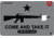 TekMat 17in Printed Gun Cleaning Mat Come and Take It Toilet Paper AR, Black, TEK-17-CATITP