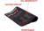 TekMat 17in Printed Gun Cleaning Mat CZ P-07/P-09, Black, TEK-17-CZP07