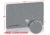 TekMat 17in Printed Gun Cleaning Mat Logo, Grey, TEK-17-TMLOGO-GY